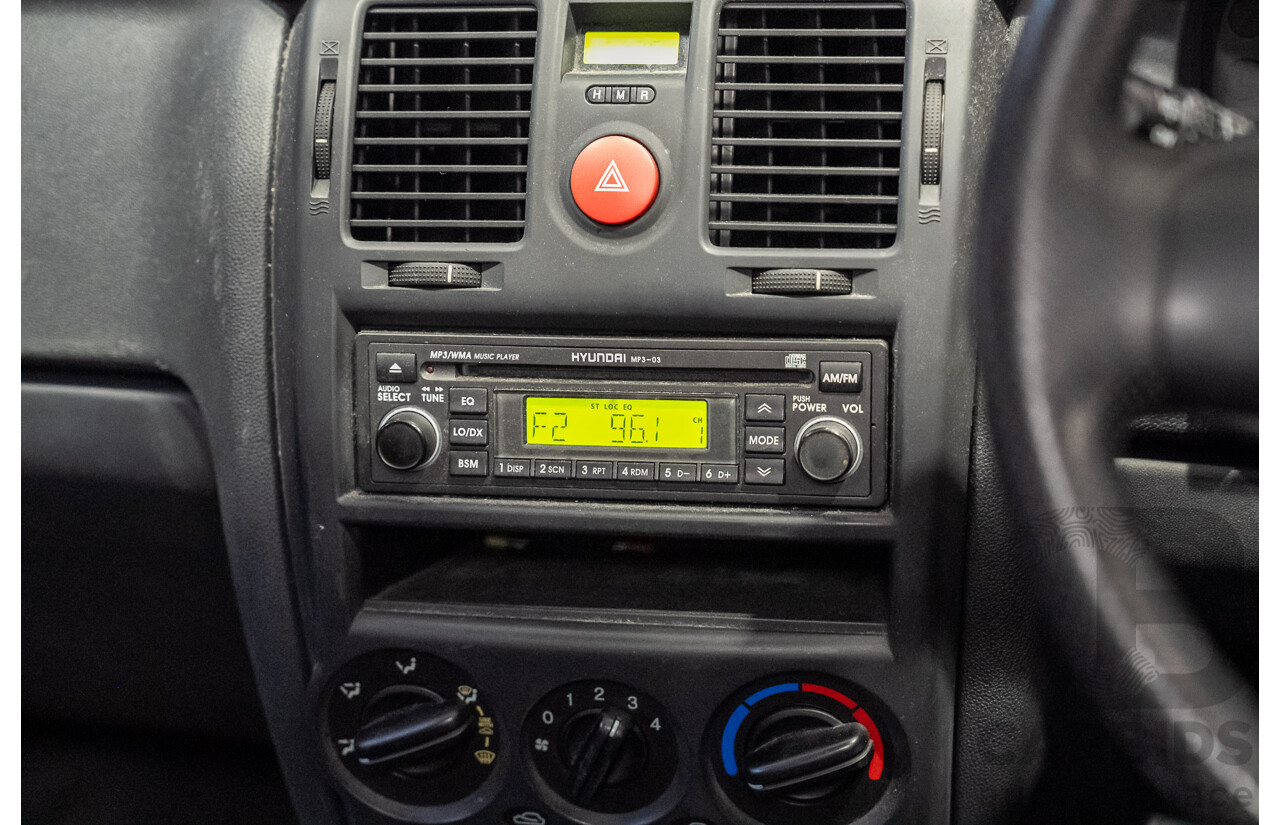 11/2006 Hyundai Getz TB Upgrade 5d Hatchback Black 1.4L