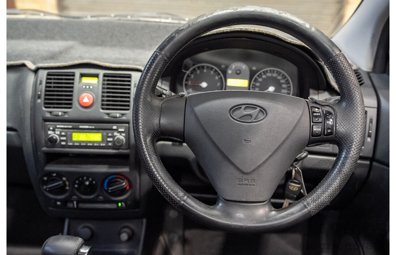 11/2006 Hyundai Getz TB Upgrade 5d Hatchback Black 1.4L