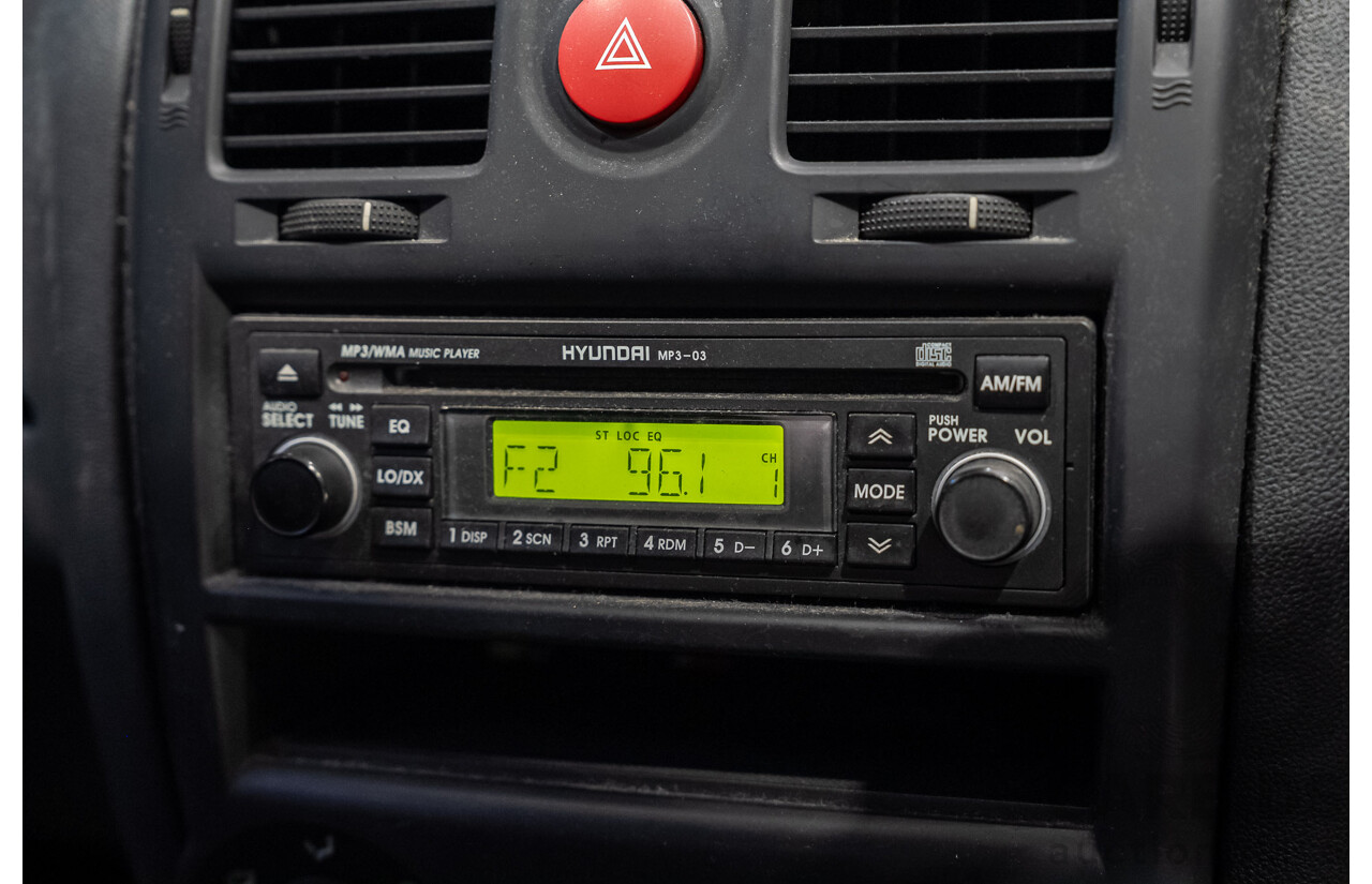 11/2006 Hyundai Getz TB Upgrade 5d Hatchback Black 1.4L