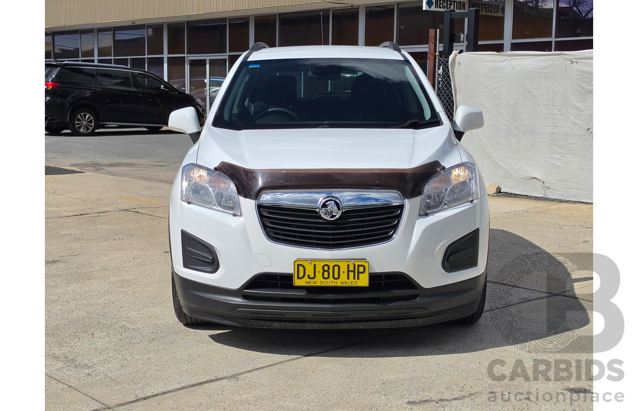 06/2016 Holden Trax LS TJ MY16 4D Wagon White 1.8L
