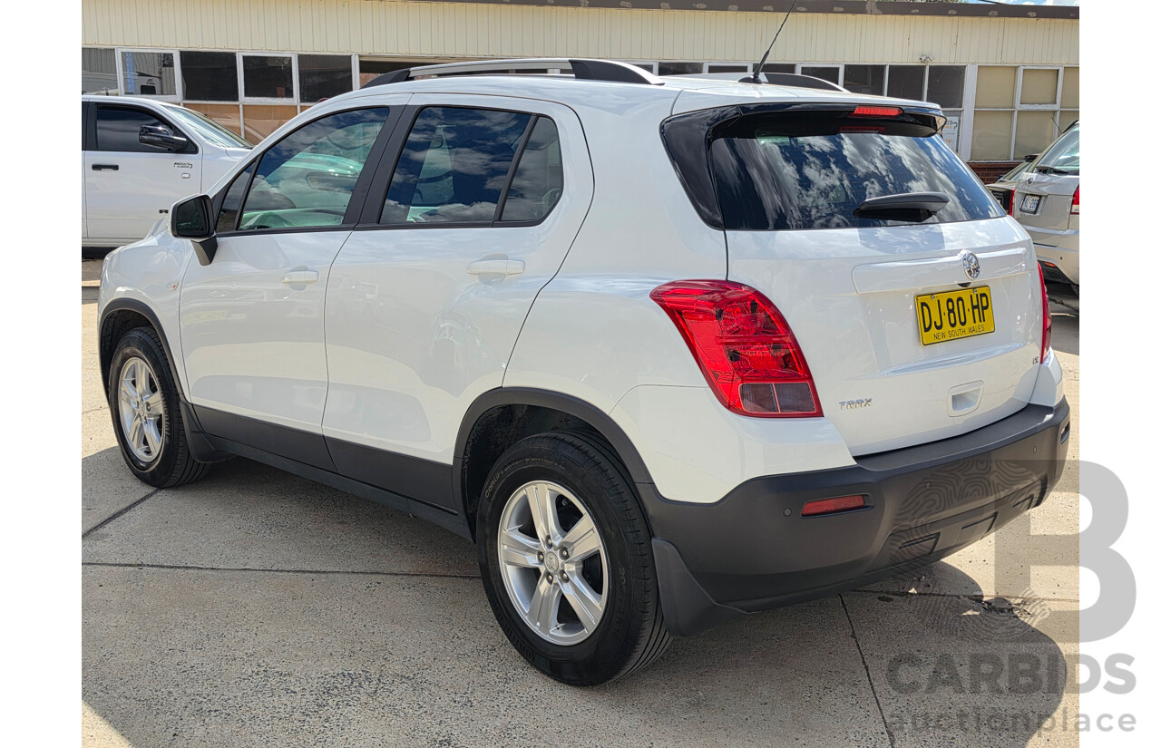 06/2016 Holden Trax LS TJ MY16 4D Wagon White 1.8L