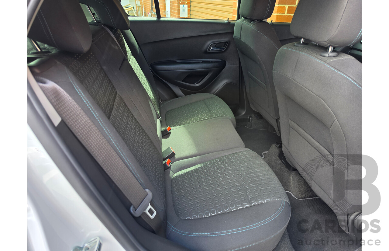 06/2016 Holden Trax LS TJ MY16 4D Wagon White 1.8L