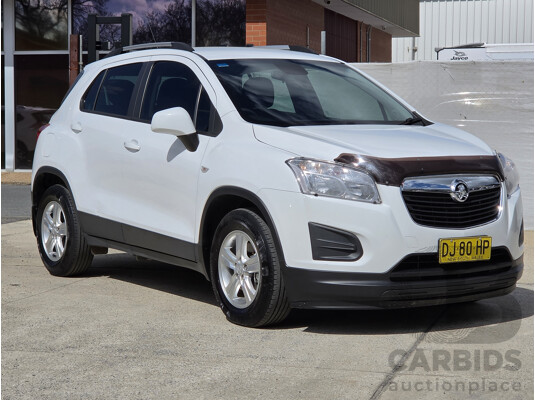 06/2016 Holden Trax LS TJ MY16 4D Wagon White 1.8L