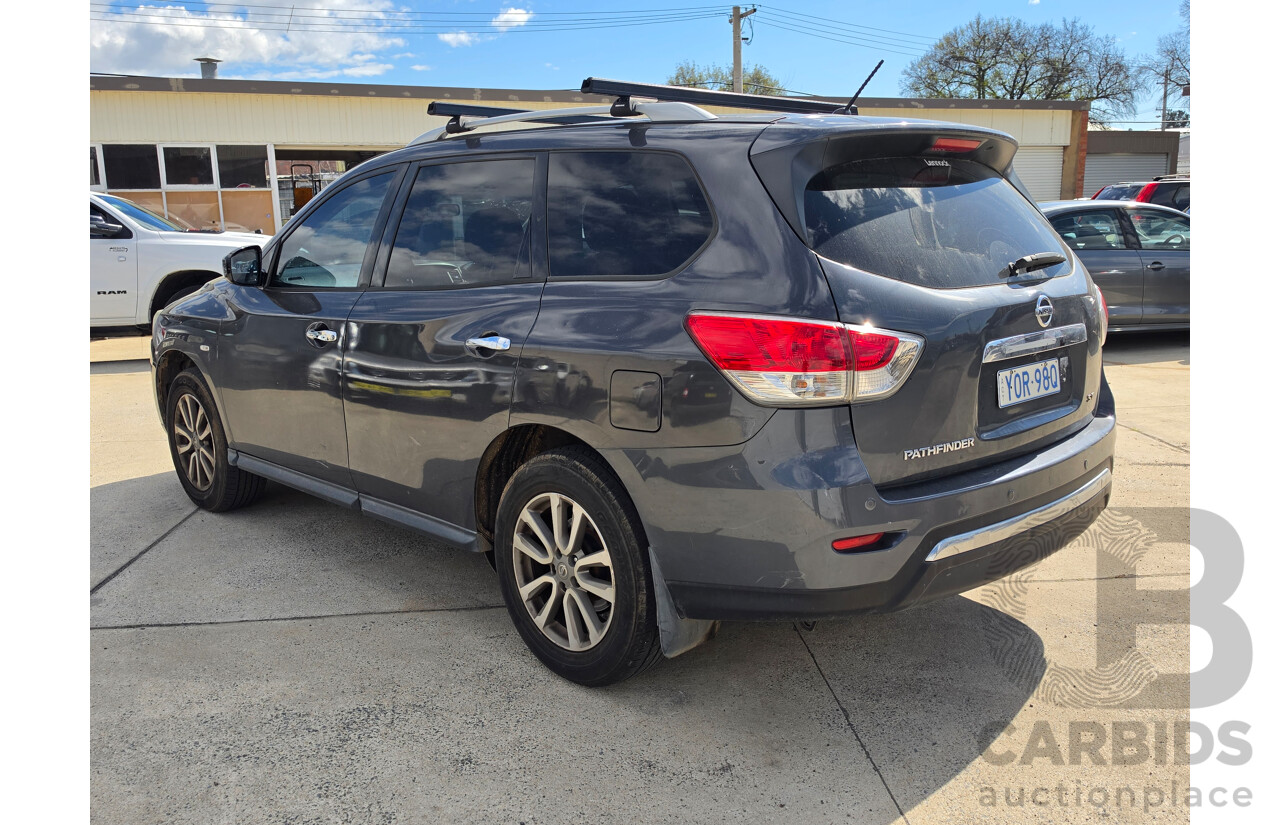 07/2014 Nissan Pathfinder ST R52 4d Wagon Grey 3.5L - 7 Seats