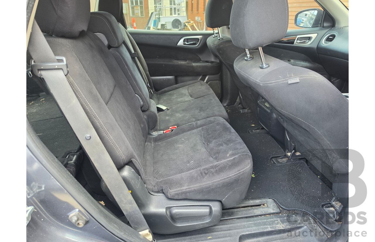 07/2014 Nissan Pathfinder ST R52 4d Wagon Grey 3.5L - 7 Seats