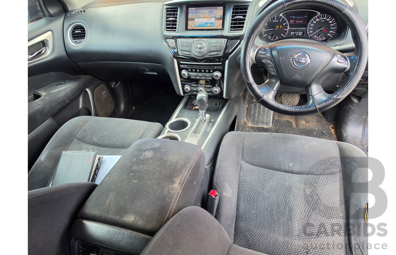 07/2014 Nissan Pathfinder ST R52 4d Wagon Grey 3.5L - 7 Seats