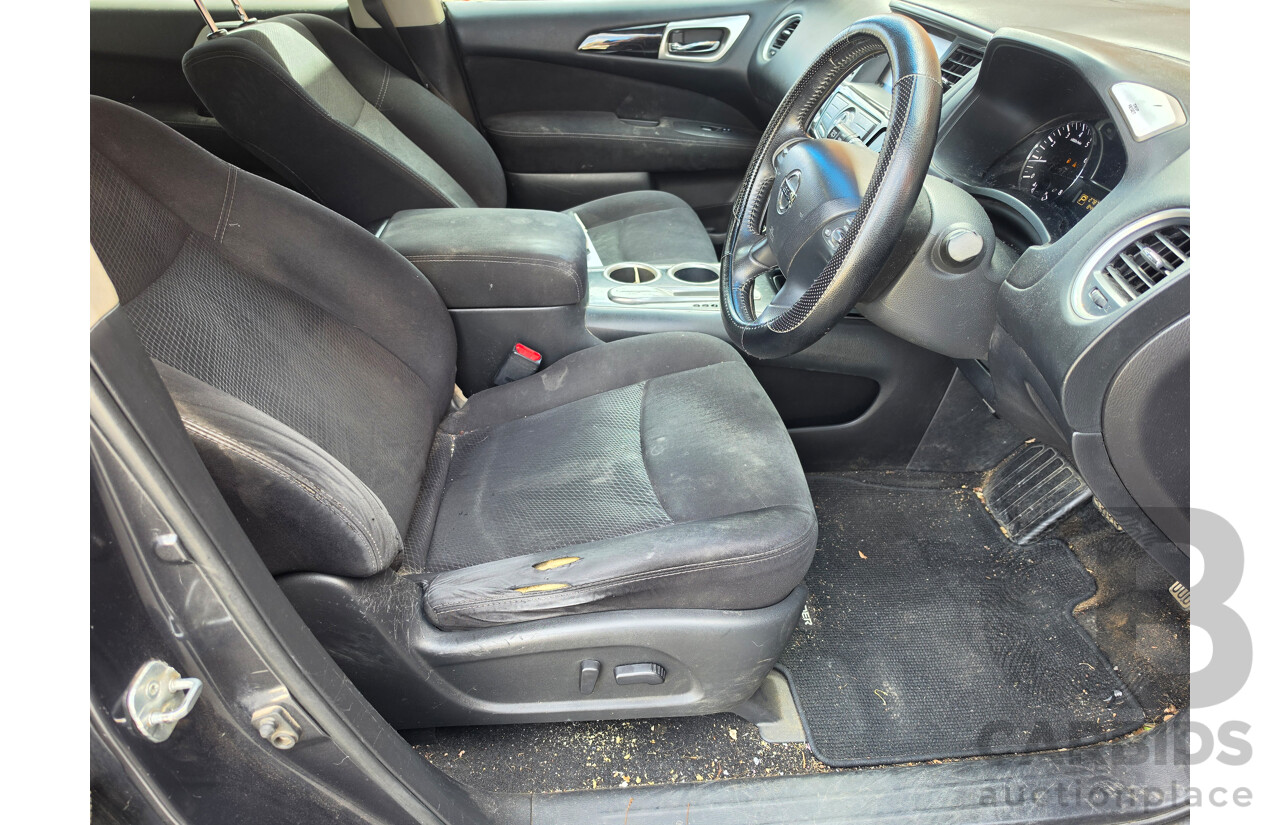 07/2014 Nissan Pathfinder ST R52 4d Wagon Grey 3.5L - 7 Seats