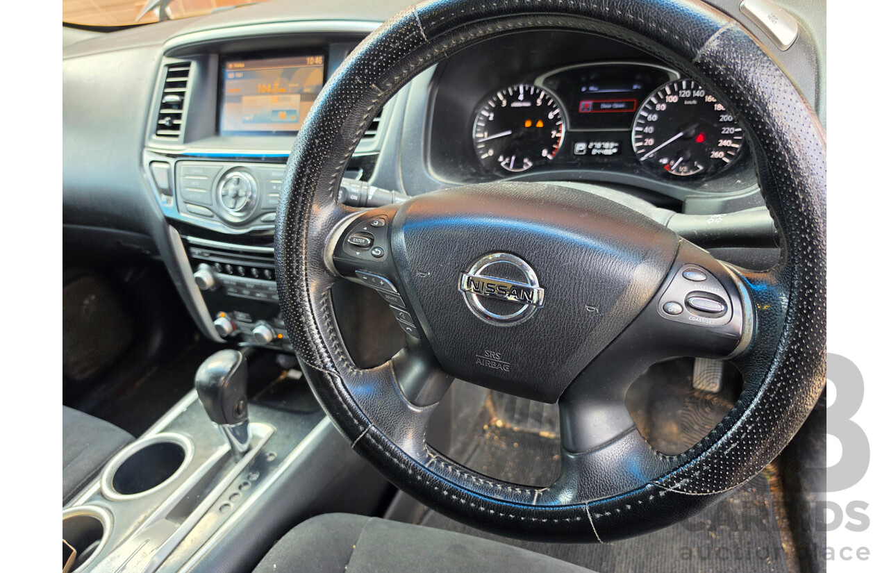 07/2014 Nissan Pathfinder ST R52 4d Wagon Grey 3.5L - 7 Seats