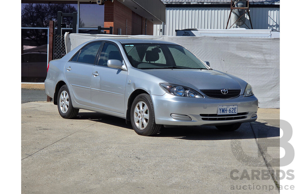 03/2004 Toyota Camry Ateva ACV36R 4d Sedan Silver 2.4L