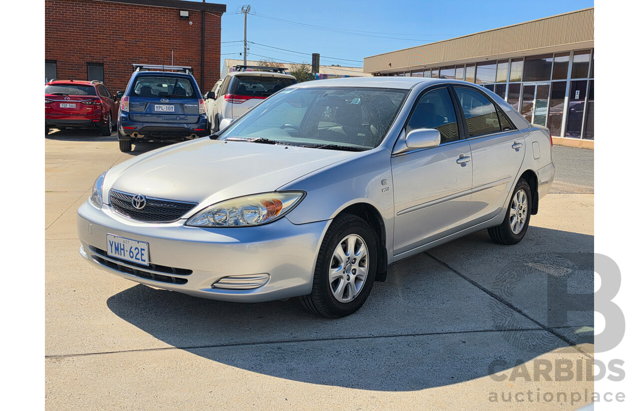 03/2004 Toyota Camry Ateva ACV36R 4d Sedan Silver 2.4L