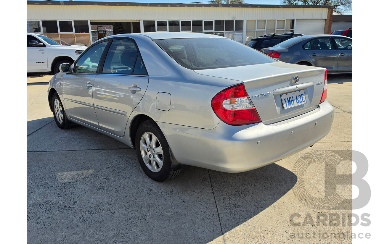 03/2004 Toyota Camry Ateva ACV36R 4d Sedan Silver 2.4L