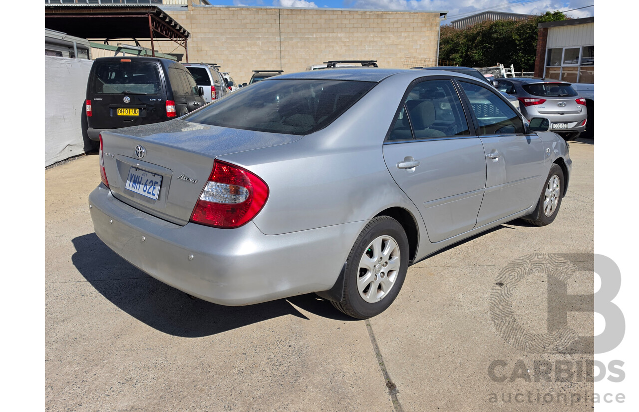 03/2004 Toyota Camry Ateva ACV36R 4d Sedan Silver 2.4L