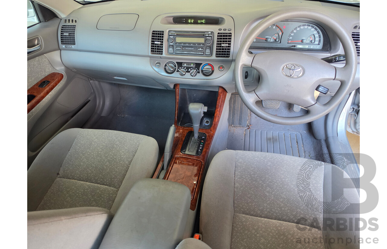 03/2004 Toyota Camry Ateva ACV36R 4d Sedan Silver 2.4L