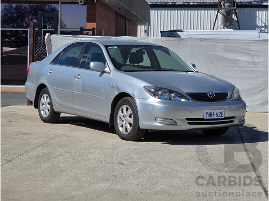 03/2004 Toyota Camry Ateva ACV36R 4d Sedan Silver 2.4L