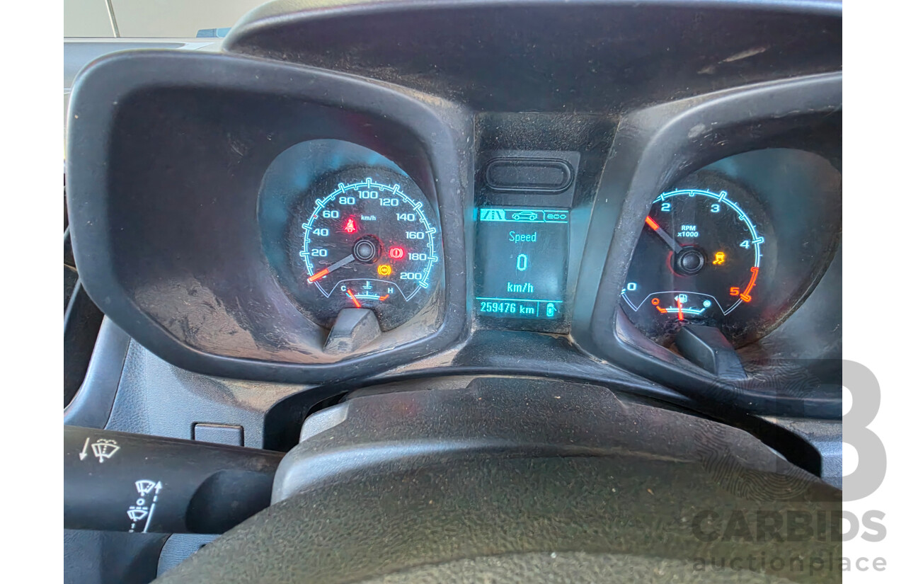 03/2014 Holden Colorado DX (4x4) RG MY14 C/Chas White Turbo Diesel 2.8L