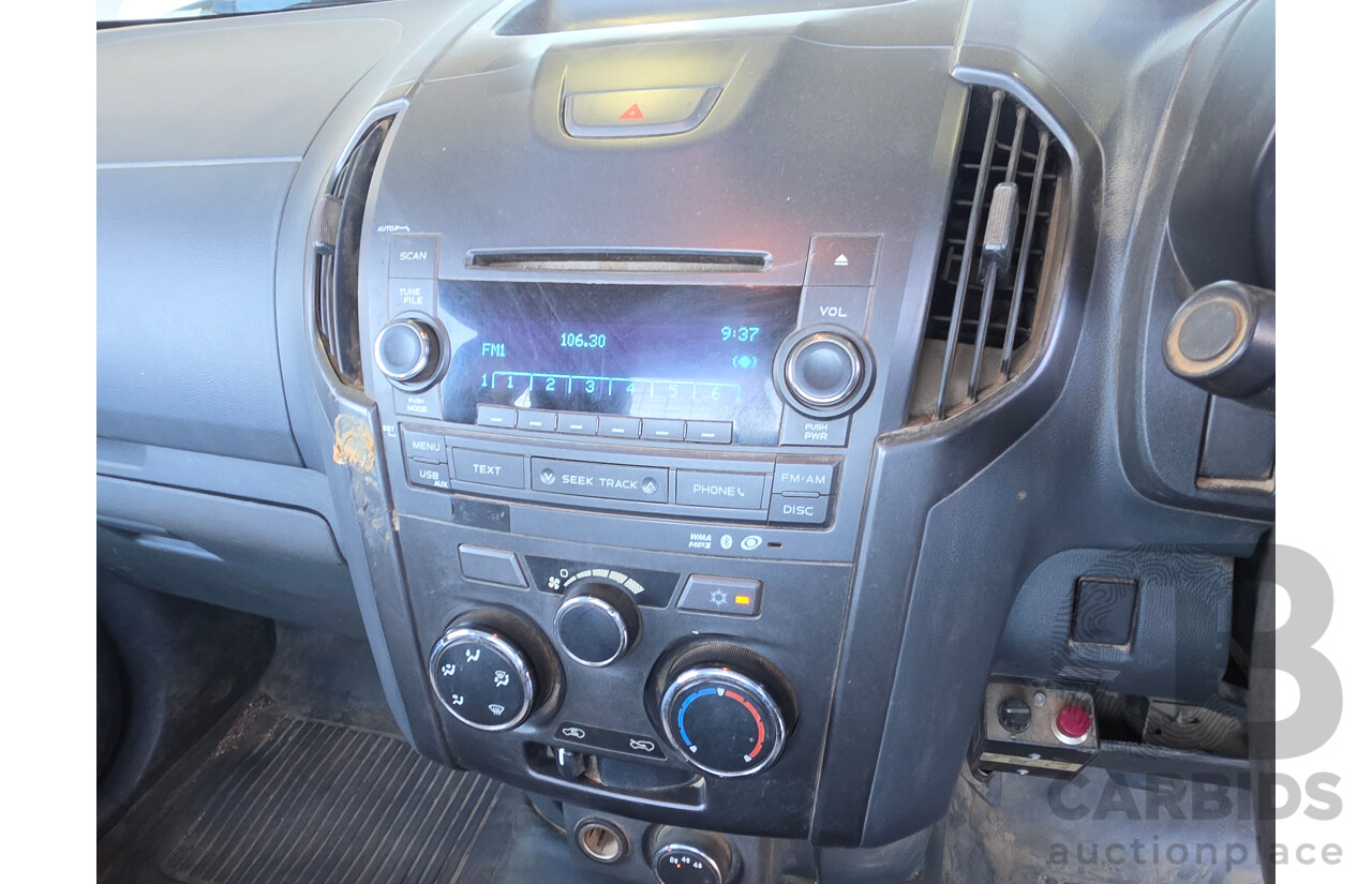 03/2014 Holden Colorado DX (4x4) RG MY14 C/Chas White Turbo Diesel 2.8L