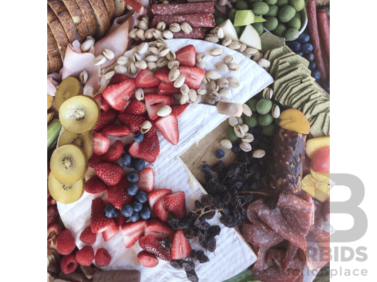 1m Savoury Gourmet Grazing Table from Nibble and Nourish - valued at $500