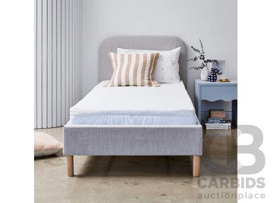 Single Bed Memory Foam Overlay - Valued at $250 (2)