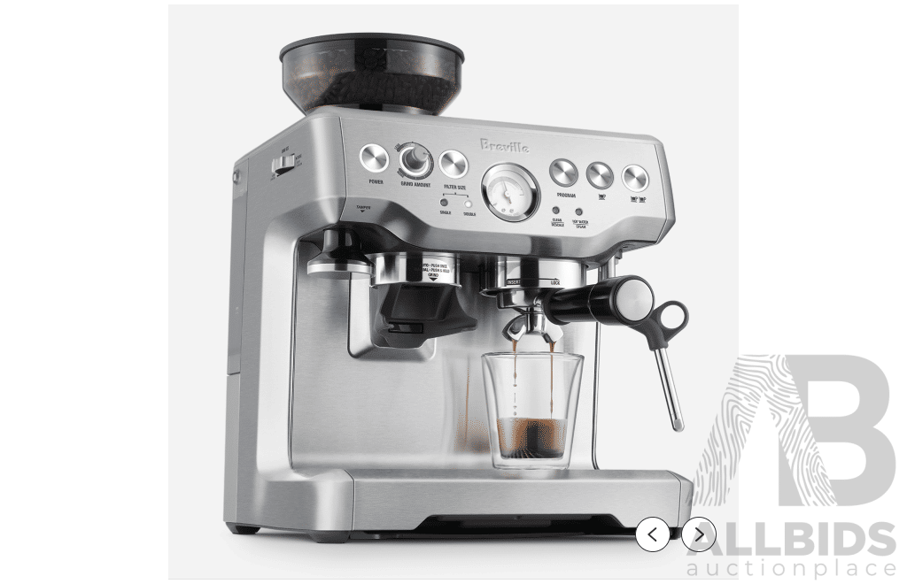 Barista Express Breville Coffee Machine - valued at $719