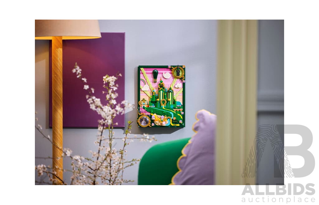 LEGO - Wicked Emerald City Wall Art 75685 - valued at $249.99