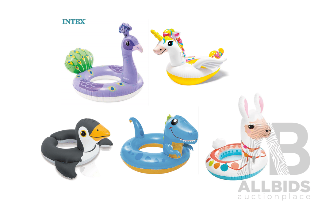 Pool Pack #3 - 5x Kids Novelty Pool Rings