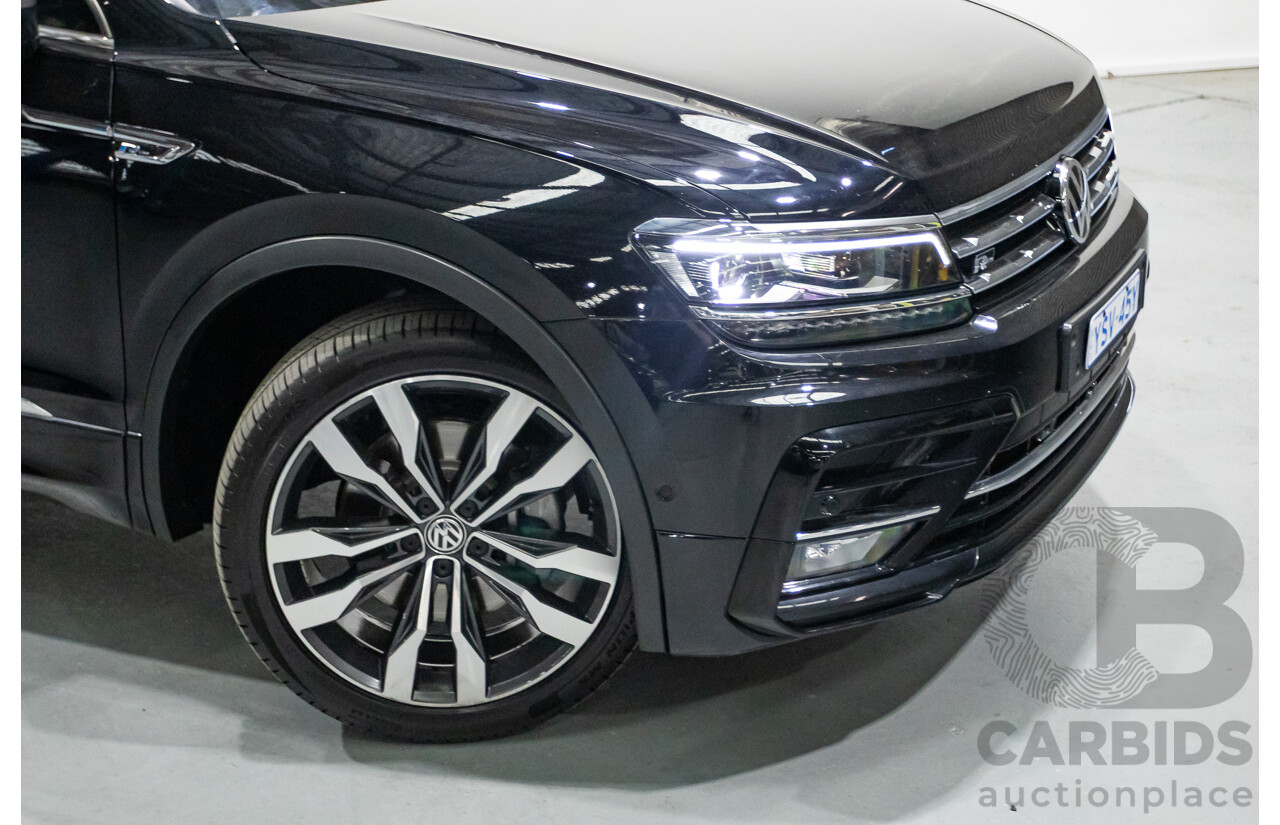 5/2021 Volkswagen Tiguan Allspace 162 TSI Highline R-Line (AWD) 5NA MY21 4d Wagon Deep Black Pearlescent Turbo 2.0L - 7 Seater