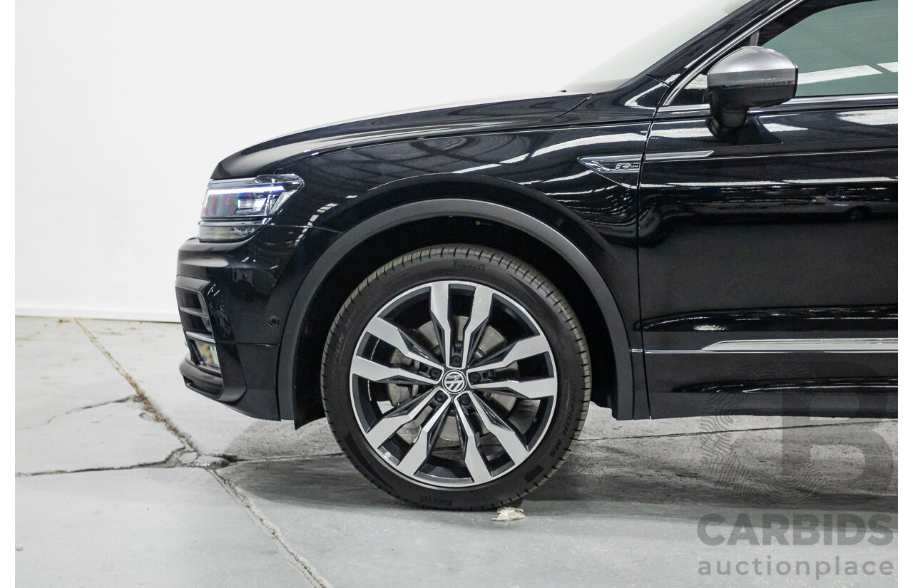 5/2021 Volkswagen Tiguan Allspace 162 TSI Highline R-Line (AWD) 5NA MY21 4d Wagon Deep Black Pearlescent Turbo 2.0L - 7 Seater