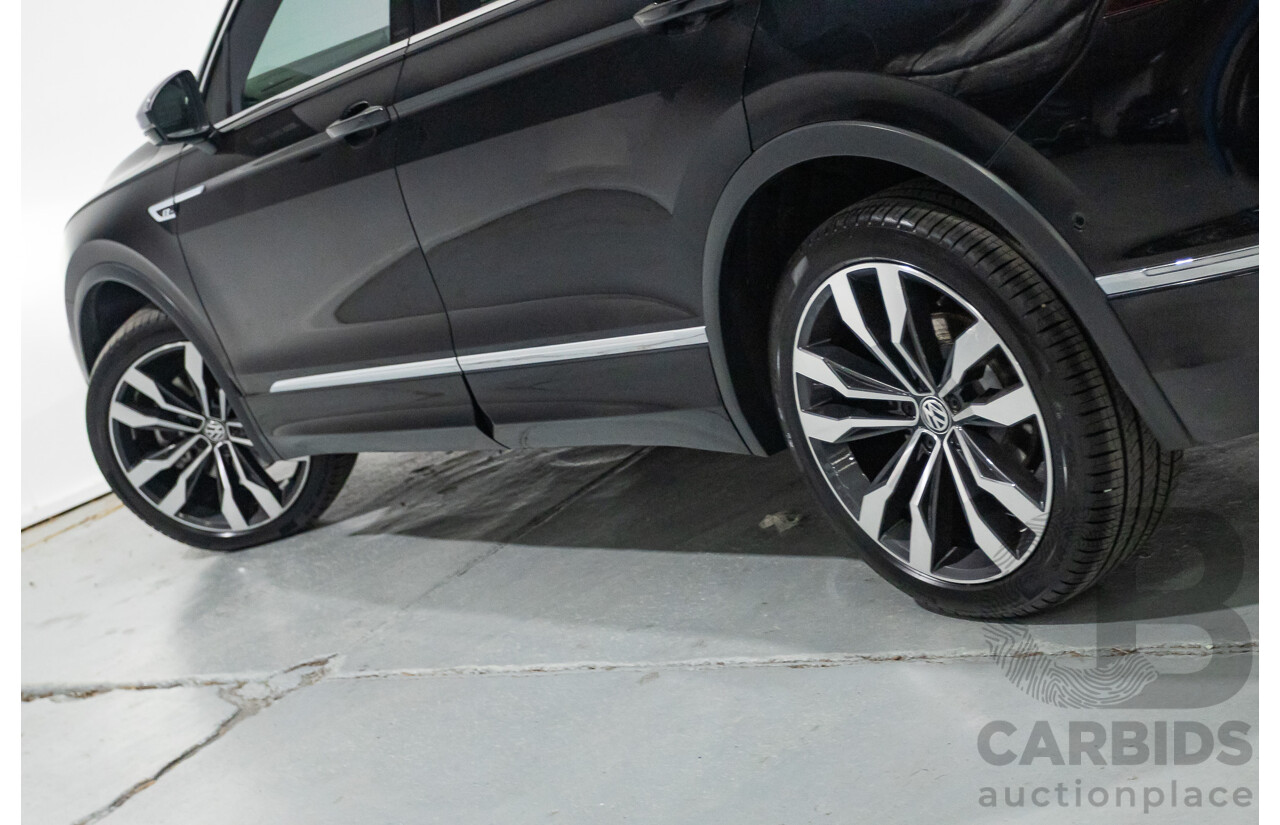 5/2021 Volkswagen Tiguan Allspace 162 TSI Highline R-Line (AWD) 5NA MY21 4d Wagon Deep Black Pearlescent Turbo 2.0L - 7 Seater