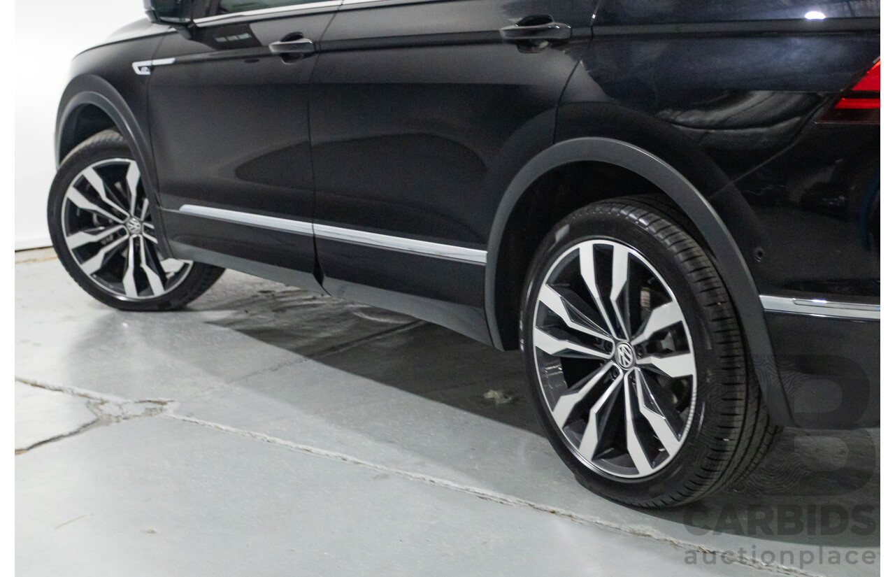 5/2021 Volkswagen Tiguan Allspace 162 TSI Highline R-Line (AWD) 5NA MY21 4d Wagon Deep Black Pearlescent Turbo 2.0L - 7 Seater