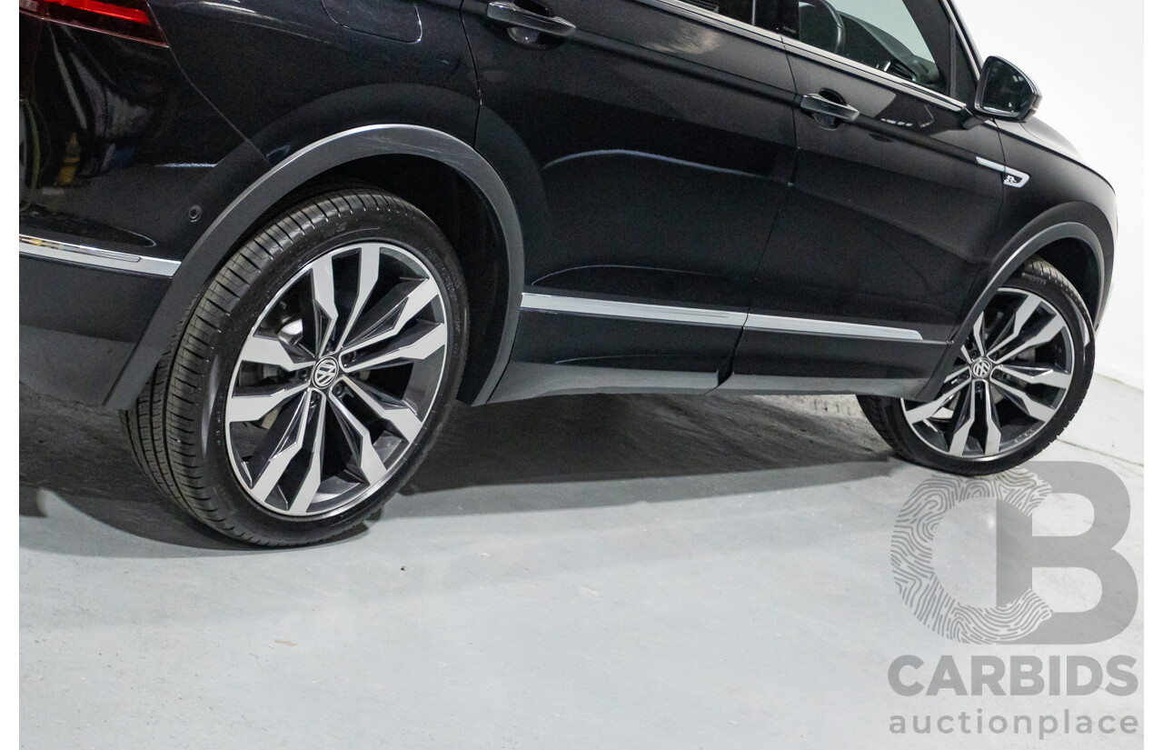 5/2021 Volkswagen Tiguan Allspace 162 TSI Highline R-Line (AWD) 5NA MY21 4d Wagon Deep Black Pearlescent Turbo 2.0L - 7 Seater
