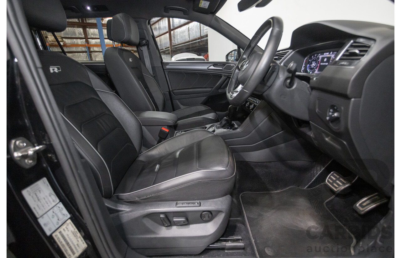 5/2021 Volkswagen Tiguan Allspace 162 TSI Highline R-Line (AWD) 5NA MY21 4d Wagon Deep Black Pearlescent Turbo 2.0L - 7 Seater