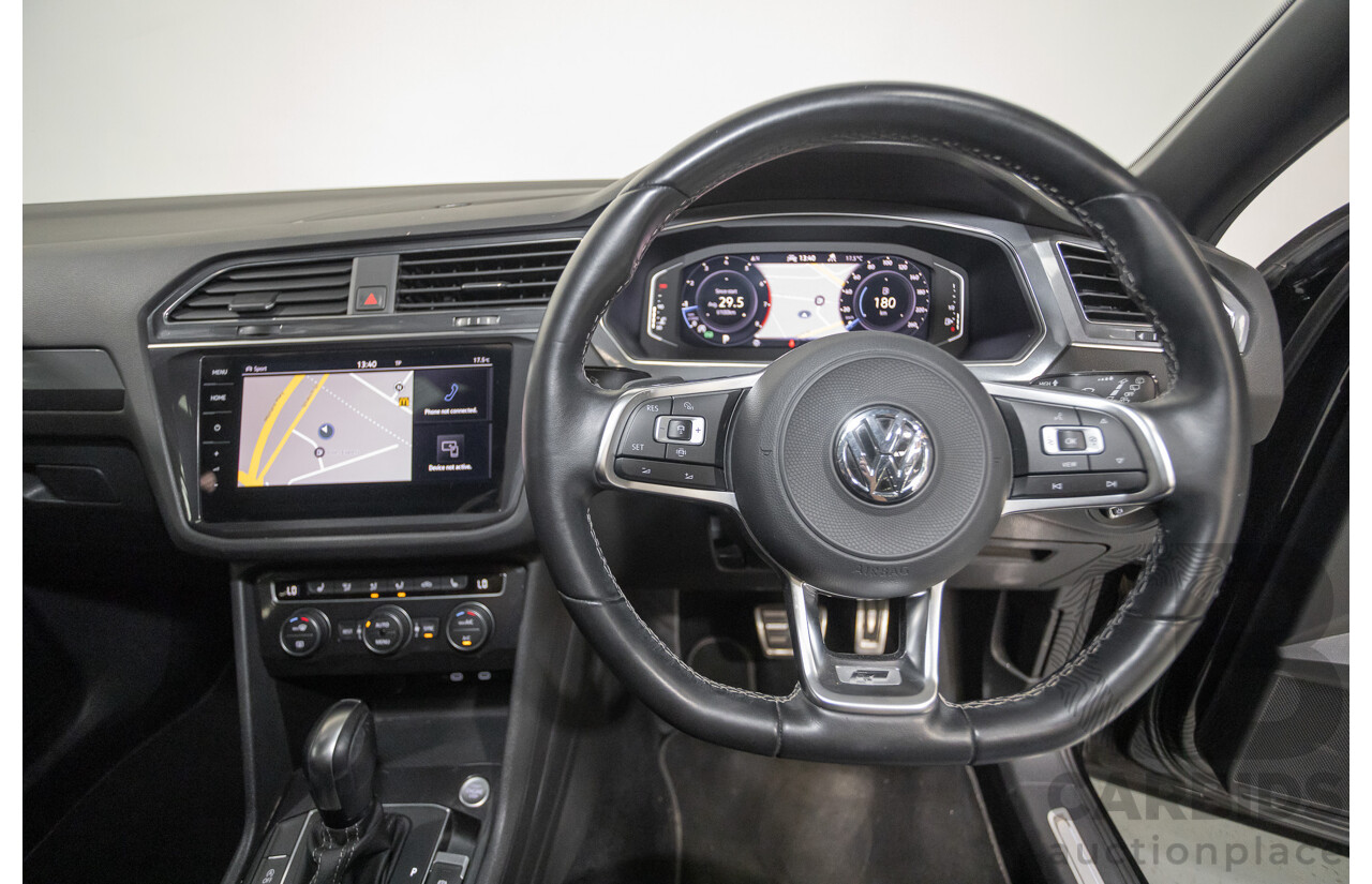 5/2021 Volkswagen Tiguan Allspace 162 TSI Highline R-Line (AWD) 5NA MY21 4d Wagon Deep Black Pearlescent Turbo 2.0L - 7 Seater