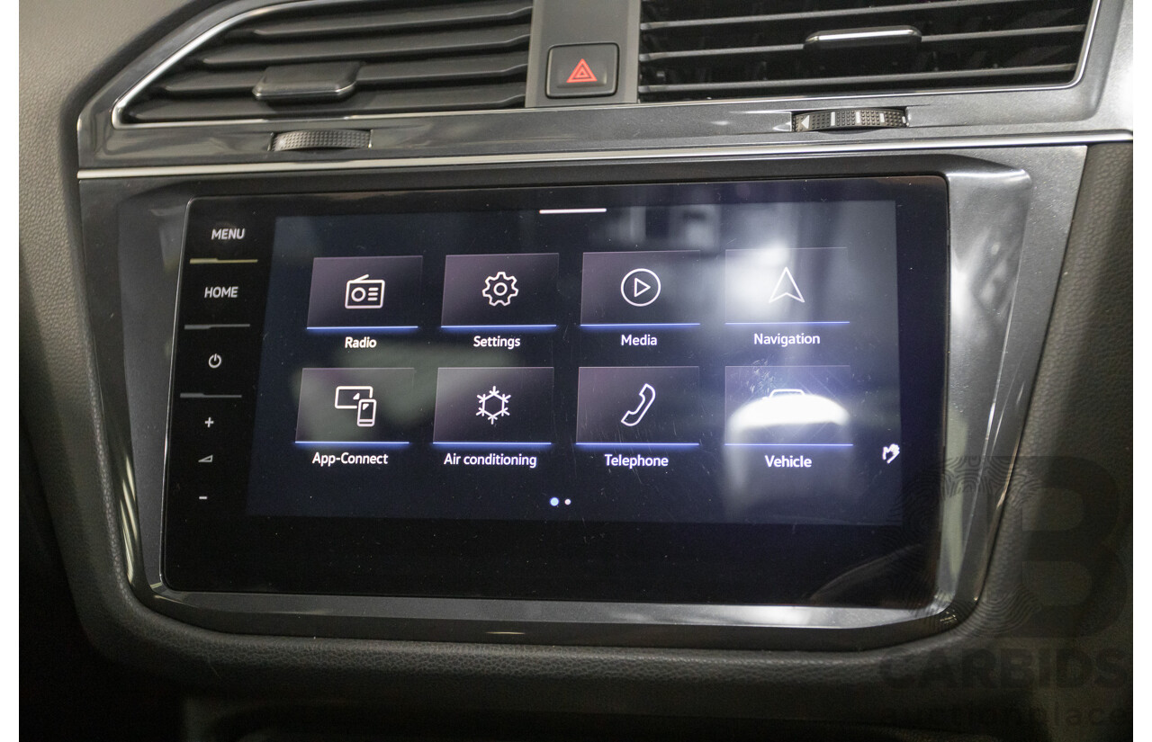 5/2021 Volkswagen Tiguan Allspace 162 TSI Highline R-Line (AWD) 5NA MY21 4d Wagon Deep Black Pearlescent Turbo 2.0L - 7 Seater