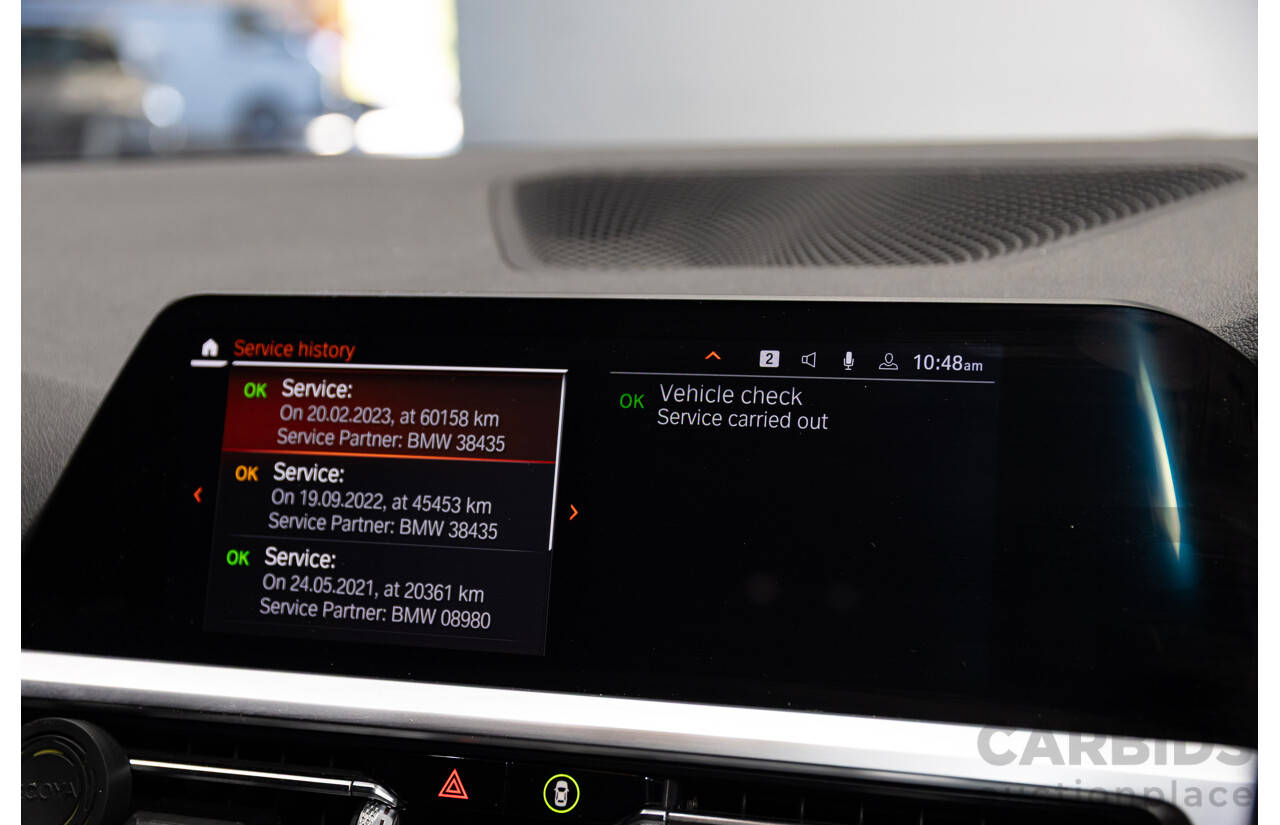 07/2019 BMW 330i G20 MY19 4d Sedan Alpine White Turbo 2.0L