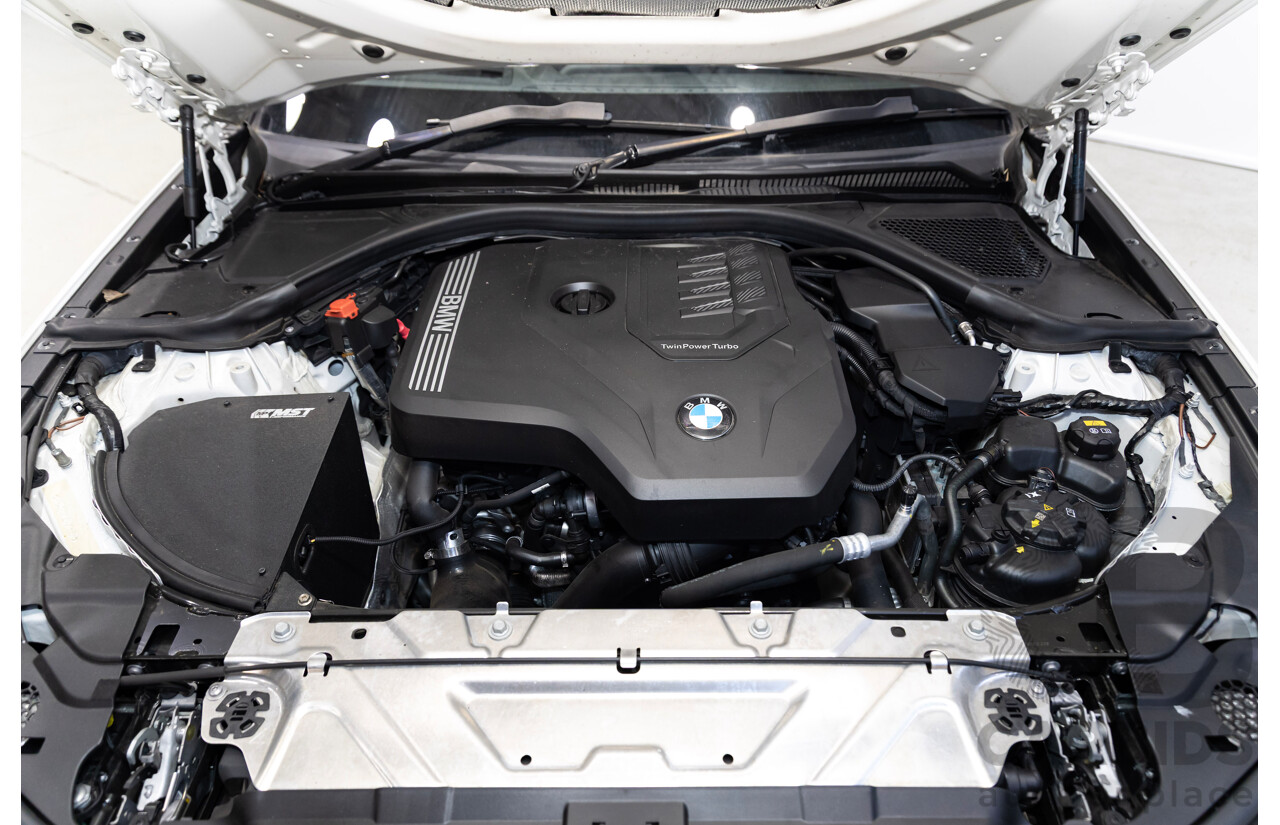 07/2019 BMW 330i G20 MY19 4d Sedan Alpine White Turbo 2.0L
