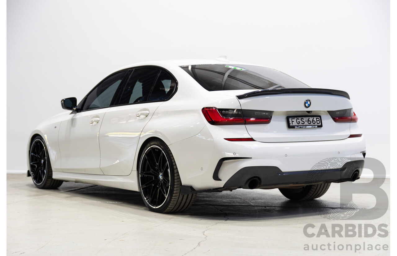07/2019 BMW 330i G20 MY19 4d Sedan Alpine White Turbo 2.0L