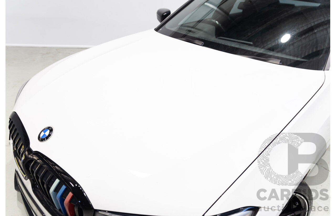 07/2019 BMW 330i G20 MY19 4d Sedan Alpine White Turbo 2.0L