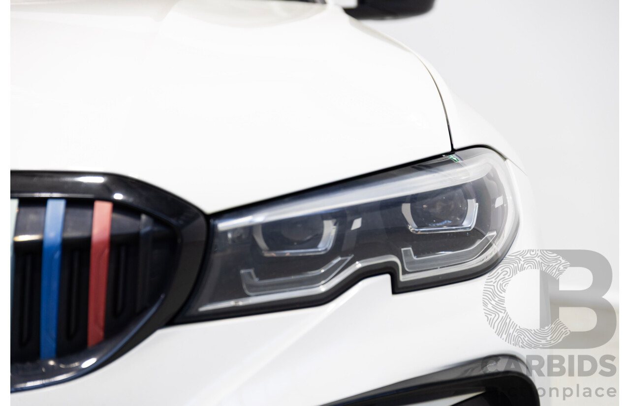 07/2019 BMW 330i G20 MY19 4d Sedan Alpine White Turbo 2.0L