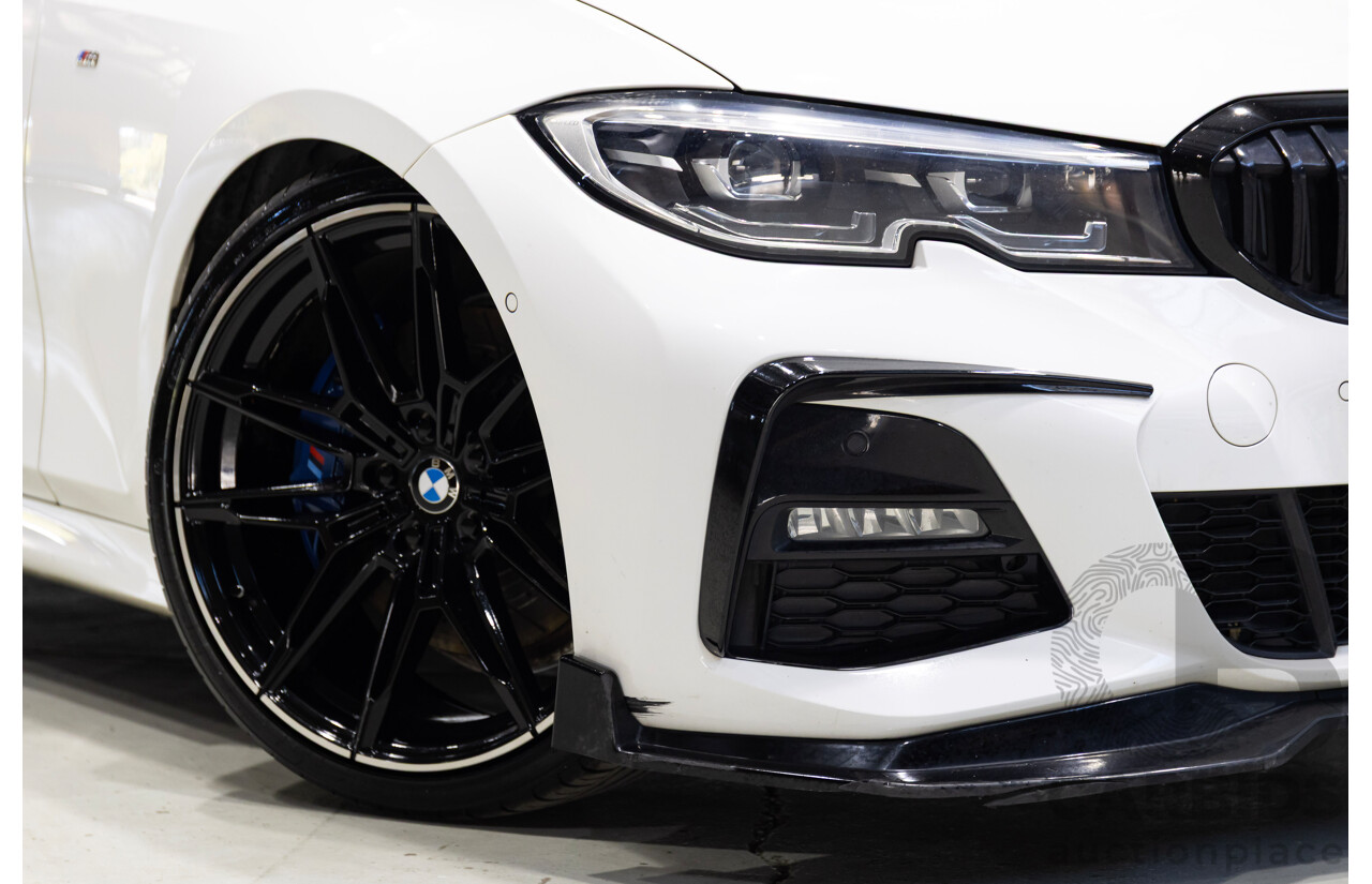 07/2019 BMW 330i G20 MY19 4d Sedan Alpine White Turbo 2.0L