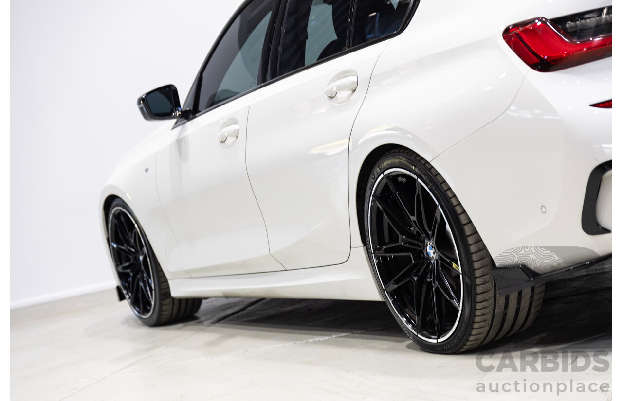 07/2019 BMW 330i G20 MY19 4d Sedan Alpine White Turbo 2.0L