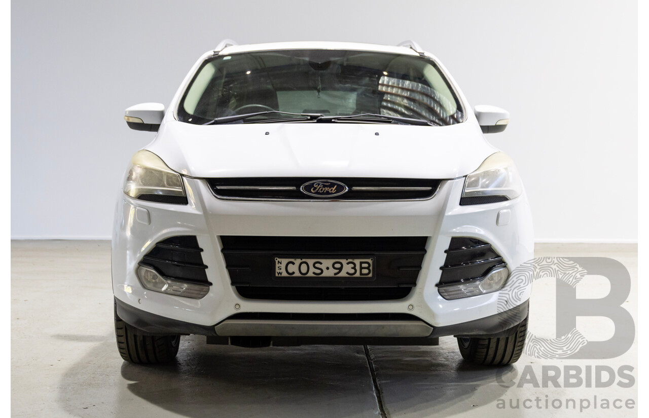 05/2013 Ford Kuga Titanium (AWD) TF 4d Wagon White 1.6L