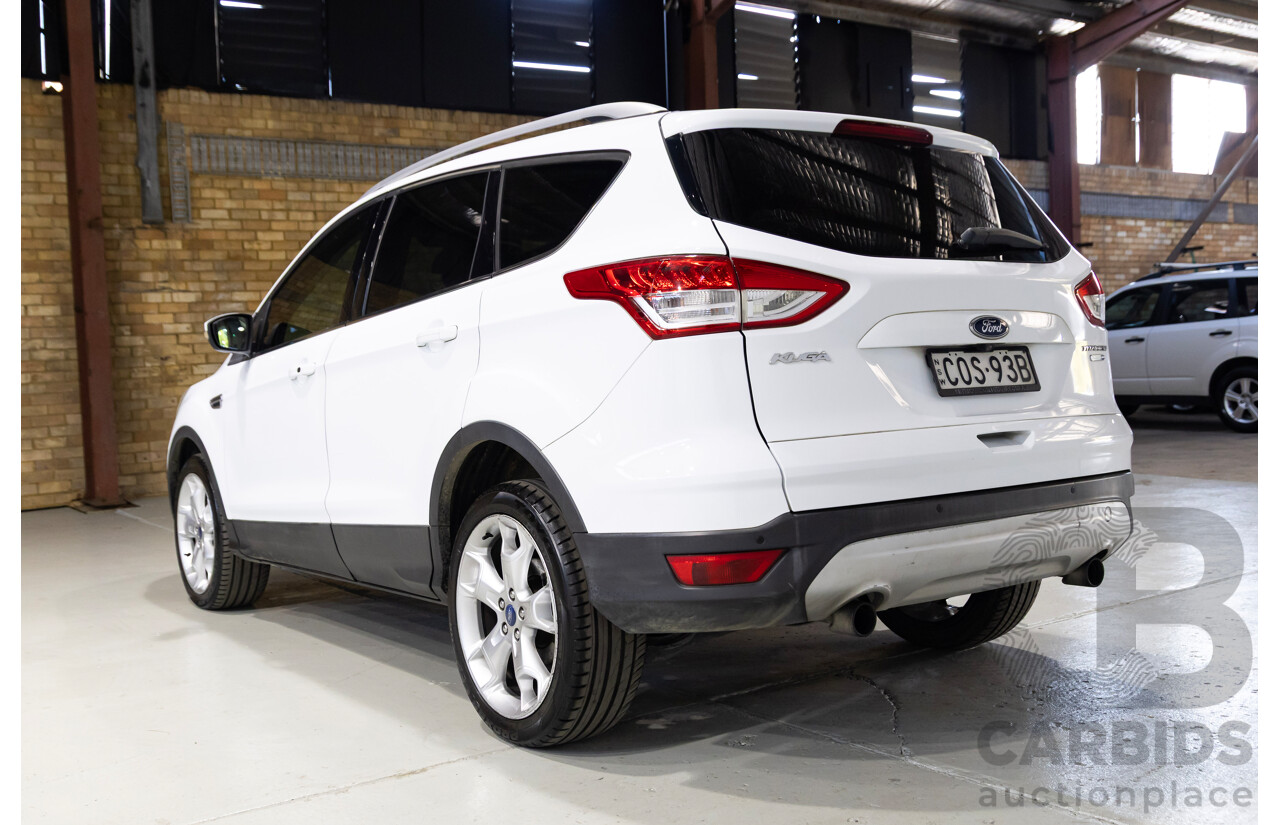 05/2013 Ford Kuga Titanium (AWD) TF 4d Wagon White 1.6L