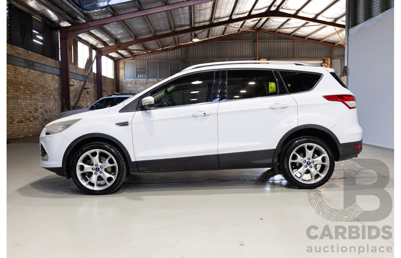 05/2013 Ford Kuga Titanium (AWD) TF 4d Wagon White 1.6L
