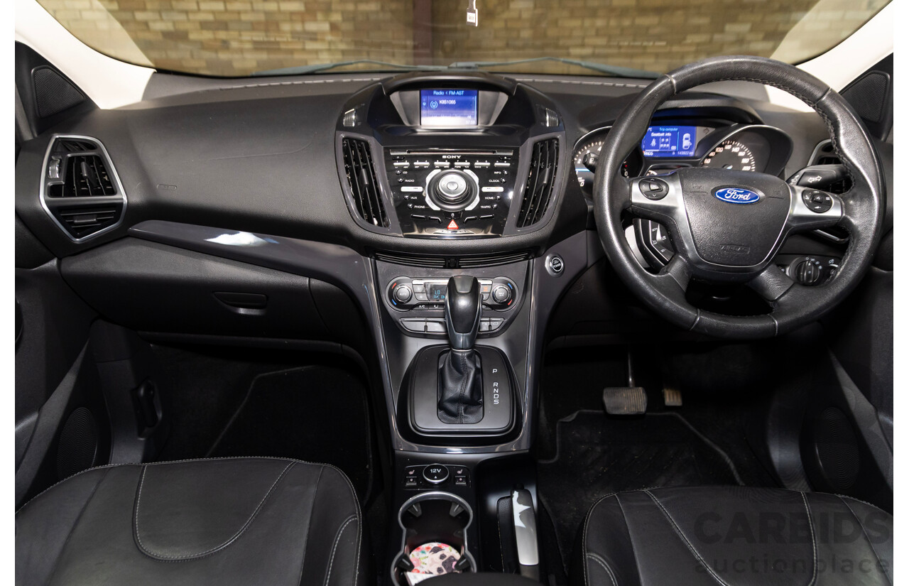 05/2013 Ford Kuga Titanium (AWD) TF 4d Wagon White 1.6L