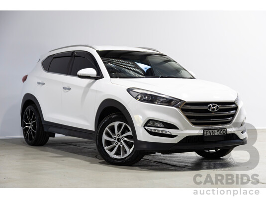 02/2016 Hyundai Tucson Elite R-SERIES (AWD) TLE 4d Wagon Polar White 2.0L