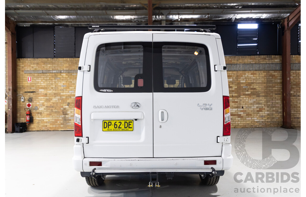 05/2023 LDV V80 SWB Low Roof K1 4d Van White Turbo Diesel 2.5L