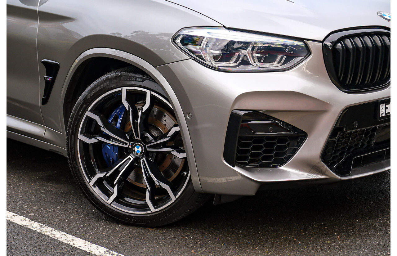 07/2019 BMW X3 M Competition (AWD) F97 5d Wagon Donington Grey Metallic Twin Turbo 3.0L