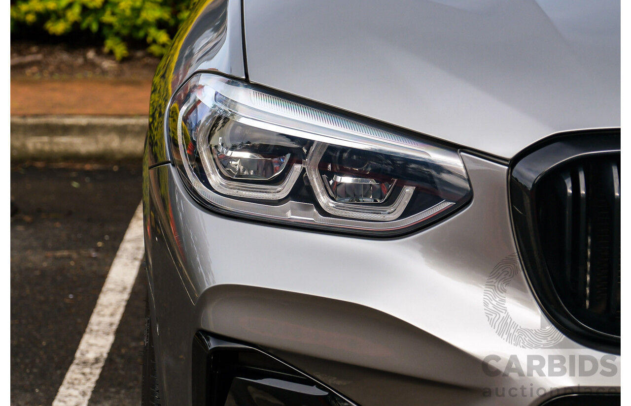 07/2019 BMW X3 M Competition (AWD) F97 5d Wagon Donington Grey Metallic Twin Turbo 3.0L