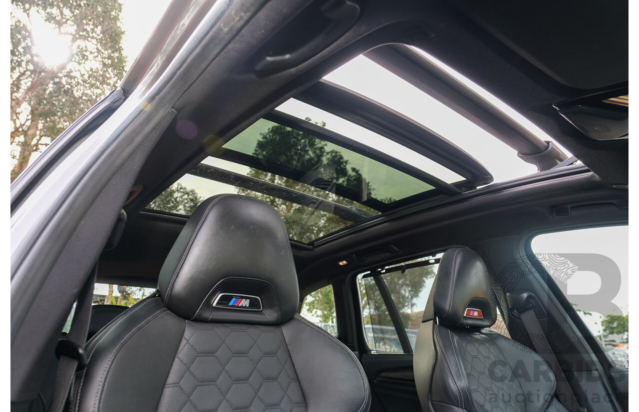 07/2019 BMW X3 M Competition (AWD) F97 5d Wagon Donington Grey Metallic Twin Turbo 3.0L