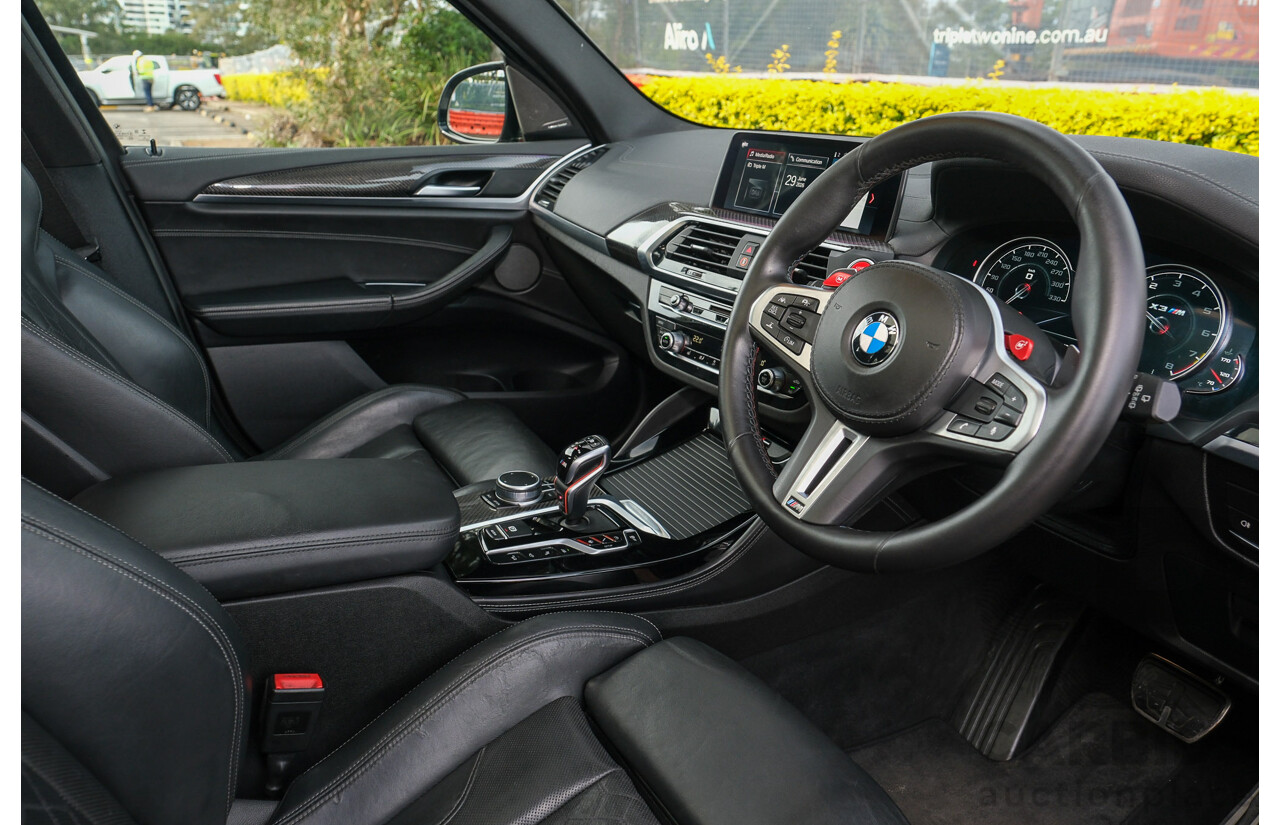 07/2019 BMW X3 M Competition (AWD) F97 5d Wagon Donington Grey Metallic Twin Turbo 3.0L
